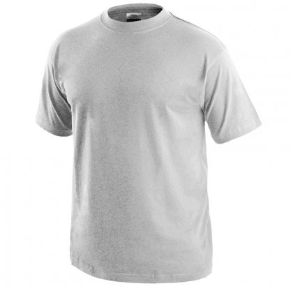 Triko krátký rukáv DANIEL světl.šedá, v.L