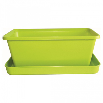 Truhlík malý s podmiskou 20cm jablečná zelená