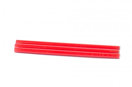 Tužka tesařská 18cm červená, sada 3ks