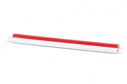 Tužka tesařská 25cm červená