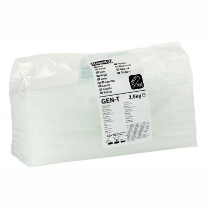 Tyčinky tavné 12x295 mm, GEN-T, 2,5kg, průhledné