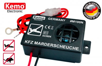 Ultrazvukový odpuzovač kun, myší a potkanů pro motorová vozidla KEMO M100N