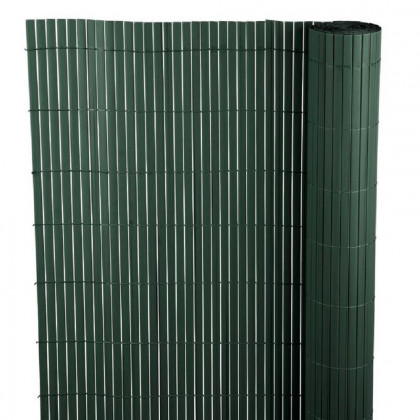 Umělý bambusový plot Ence PVC, UV, 1300g/m2, 2,0x3m, zelený