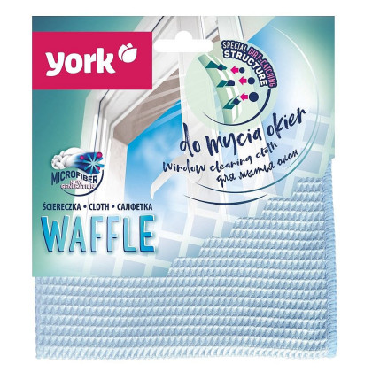 Utěrka na okna WAFFLE, mikrovlákno