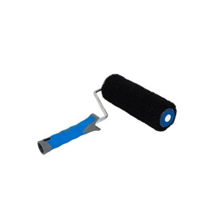 Váleček pro nanášení jemných omítek, 230 mm, černý, s držákem