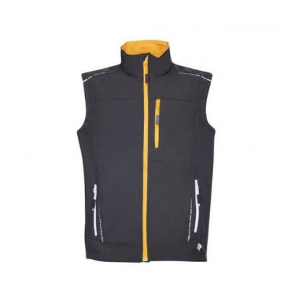 Vesta softshellová VISION H9175/S, černá