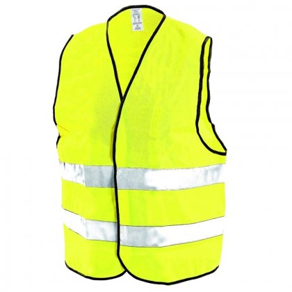 Vesta výstražná Gustav, žlutá, vel. 2XL/3XL