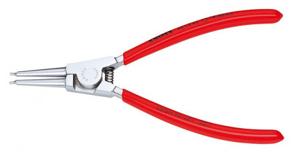 Vnější přímé kleště na pojistné kroužky chromované 140 mm  - 4613A1 Knipex