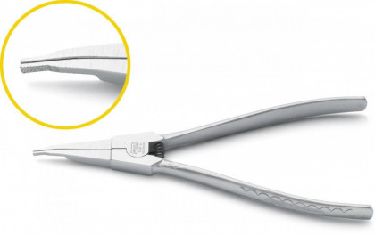 Vnější zahnuté kleště na pojistné kroužky 200 mm (1847-3) - HA007028