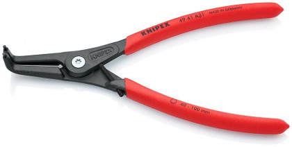 Vnější zahnuté kleště na pojistné kroužky 210 mm  - 4941A31 Knipex