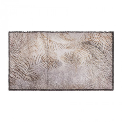 Vnitřní čistící pratelná vstupní rohož FLOMA Fusion Dry Palm leaves - 67 x 120 cm