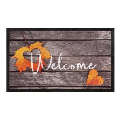 Vnitřní vstupní čistící rohož Image, Welcome Hearts, FLOMA - délka 45 cm a šířka 75 cm
