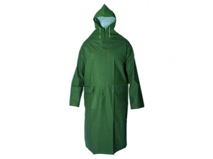 Voděodolný plášť DEREK, zelený, vel. 3XL