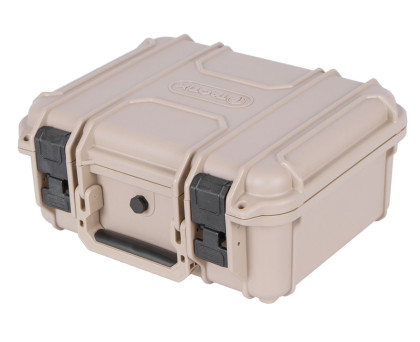 Vodotěsný plastový kufr s pěnovou výplní (M) - TC320084TAN