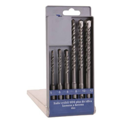Vrták do zdiva SDS+, Set 6 ks, ENPRO