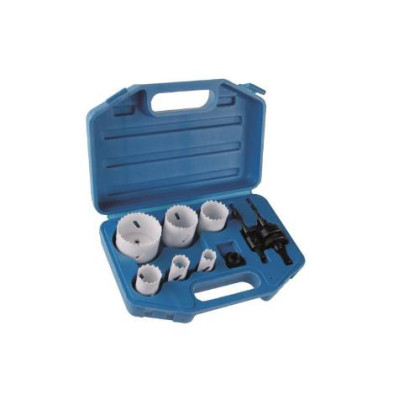 Vrtáky korunkové BI-METALL, set 9 ks, ENPRO