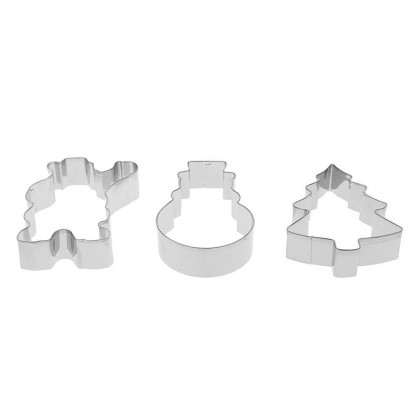 Vykrajovátka MagicHome stromeček, santa, sněhulák