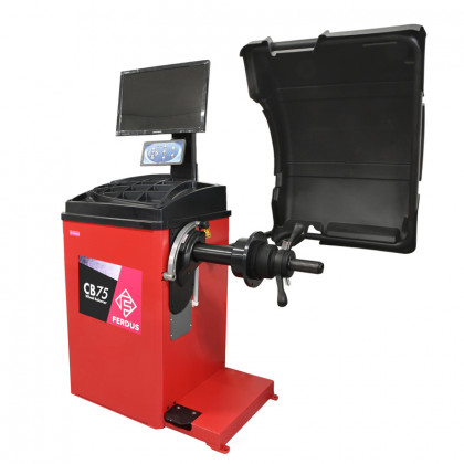 Vyvažovačka kol 10" - 28" CB75, automat 2D, LCD displej - F16117
