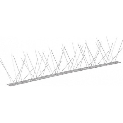 Zábrana proti ptákům 48 hrotů, 50cm, odolná nerezová ocel