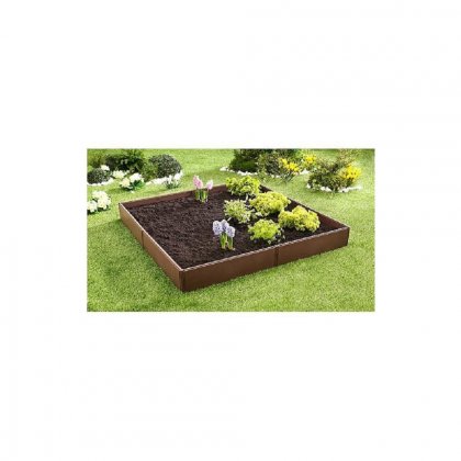 Záhon vyvýšený RB053, 57x13 cm, PP, bal. 8 ks