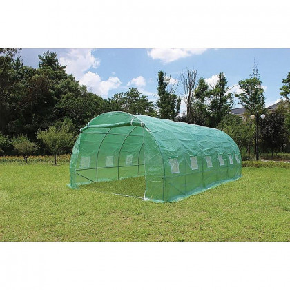Zahradní fóliovník Greenhouse, walk-in, 300x600x200 cm, pařeniště