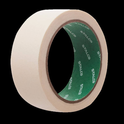 Zakrývací lepicí páska, 38 mm x 25 m bílá STALCO S-38552