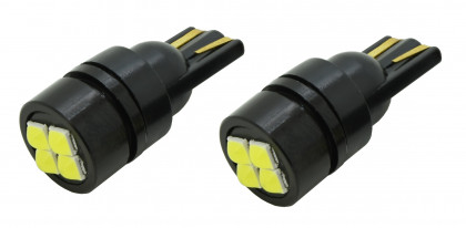 Žárovka 4LED 3030  12V  T10  bílá  2ks