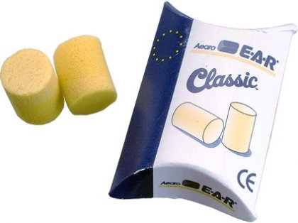 Zátkové chrániče sluchu 3M E-A-R CLASSIC, balení 3 páry