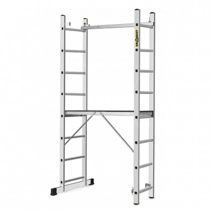 Žebříkové lešení 2x8 BASIC Alu, rozměr plošiny 1,14x0,33m