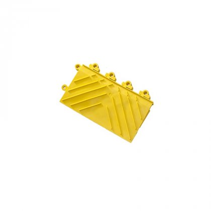 Žlutá náběhová hrana "samec" Diamond FL Safety Ramp - 30 x 15 cm