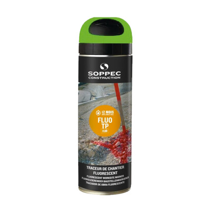 Značkovací sprej Soppec Fluo TP, 12M | zelený, 500 ml