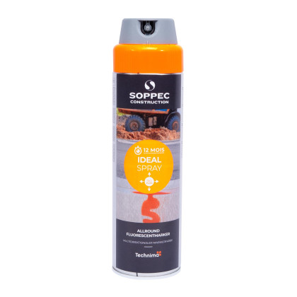 Značkovací sprej Soppec Ideal 360° | oranžový, 500 ml (ZN105061)