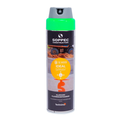 Značkovací sprej Soppec Ideal 360° | zelený, 500 ml (ZN105062)