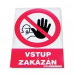 Tabulka - Vstup zakázán