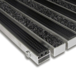 Hliníková textilní gumová čistící vnitřní vstup...