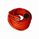 Prodlužovací přívod 1z, 15m, oranžový kabel