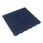 Modrá plastová děrovaná terasová dlažba Linea M...