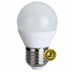 LED žárovka, miniglobe, 4W, E27, 3000K, 340lm