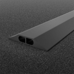 Černý plastový kabelový most - 9 m x 8,3 cm x 1...