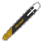 PROCRAFT S8 Sada pilových řetězů a lišty (2 řet...