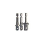 Adaptér do vrtačky, set 1/4", 3/8", 1...