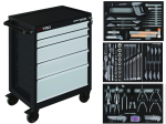 AKCE KW Dílenský vozík LT700 5 zásuvek + nářadí...