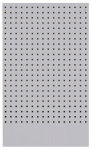 AKCE KW: Panel zadní děrovaný 615x24x1052mm s č...