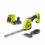 Aku nůžky/plotostřih Ryobi RY18GSA-120T, 18V