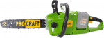 PROCRAFT PCA40/2 Aku řetězová pila bez akumulát...