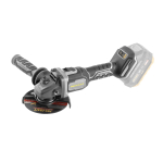 Aku úhlová bruska Procraft Industrial AG125B (b...