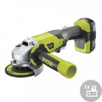 Aku úhlová bruska Ryobi R18AG-L13S, 18V, 115mm