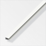 ALFER - Profil lemovací jednostranný PVC bílý 1...