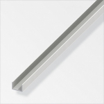 ALFER - U-profil PVC bílý 1000x10x14x1mm