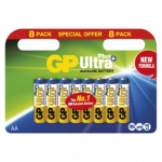 Alkalická baterie GP Ultra Plus AA (LR6)